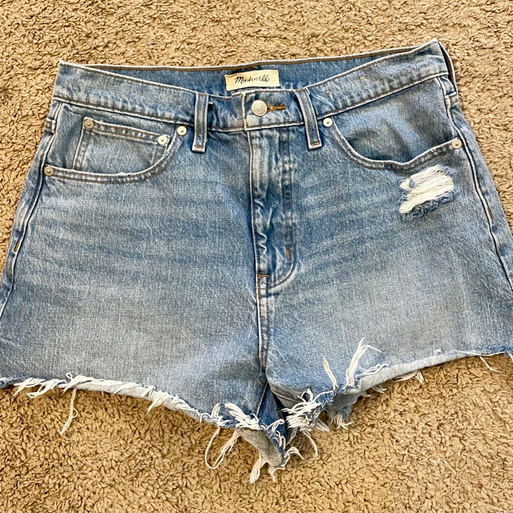 Madewell Relaxed Denim Shorts